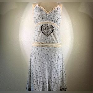 Johnny Was embroidered dress NWOT